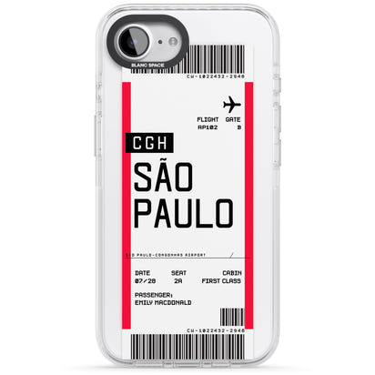 Personalisierte Bordkarte für São Paulo