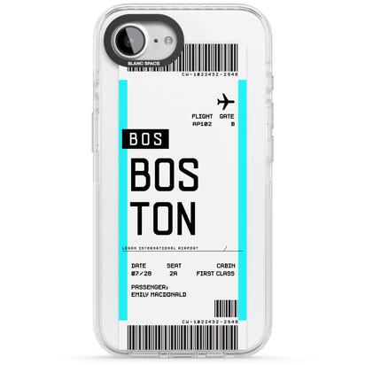 Personalised Boston Boarding Pass