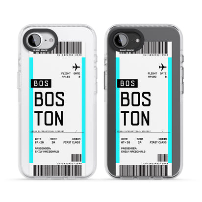 Personalised Boston Boarding Pass