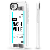 Carte d'embarquement personnalisée pour Nashville