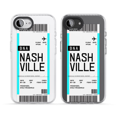 Carte d'embarquement personnalisée pour Nashville