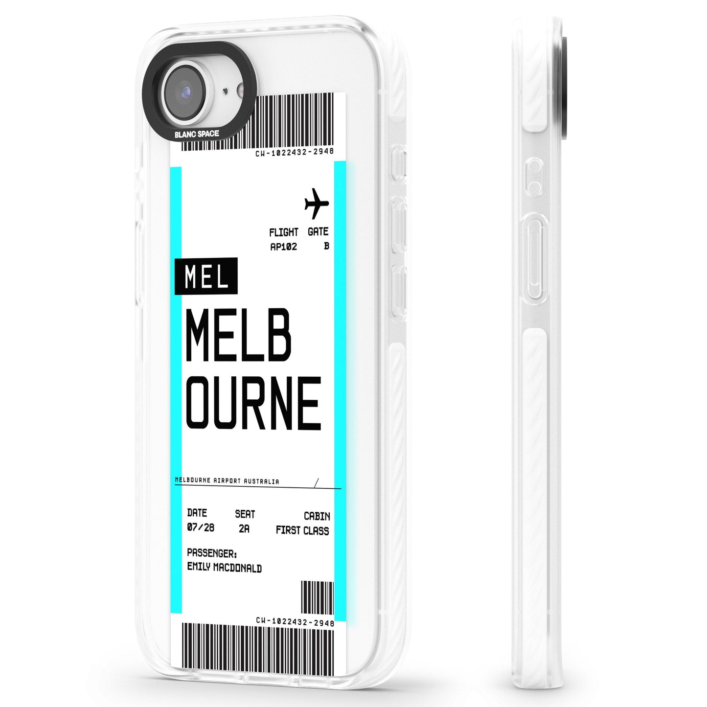 Personalised Melbourne Boarding Pass
