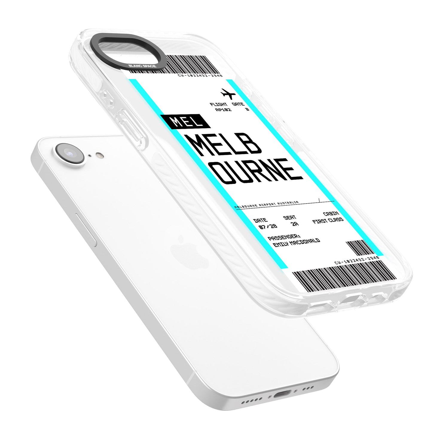 Personalised Melbourne Boarding Pass