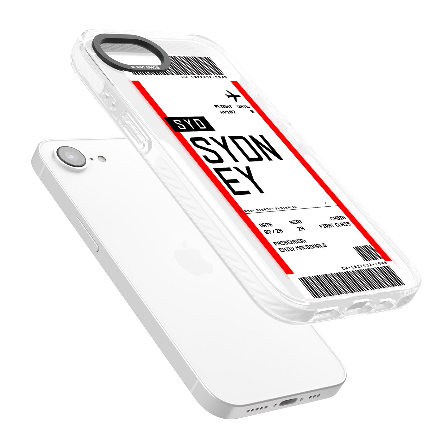 Personalised Sydney Boarding Pass