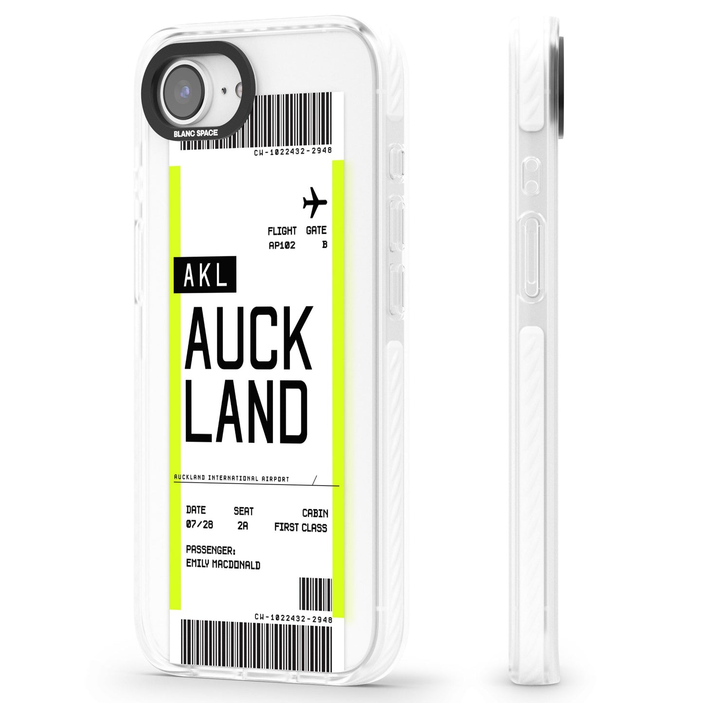 Personalised Auckland Boarding Pass