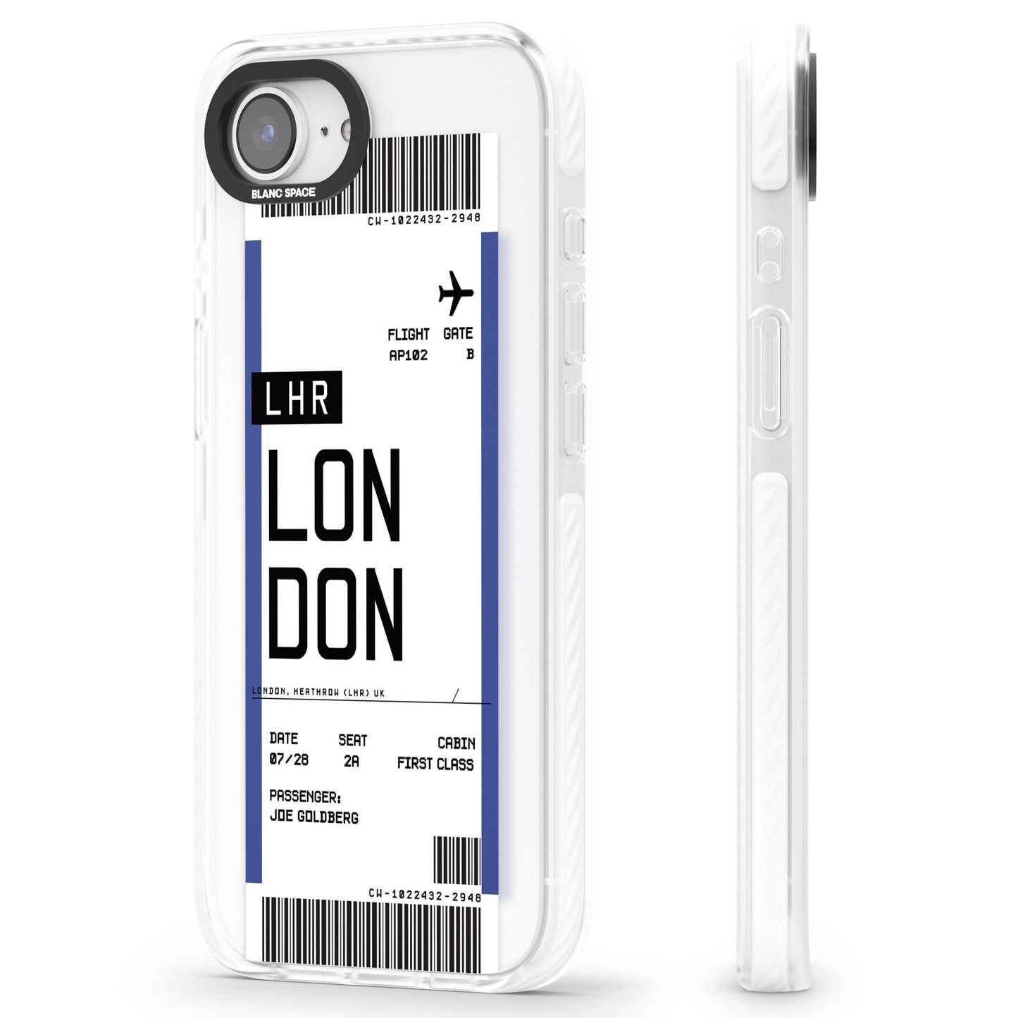 Personalised London Boarding Pass