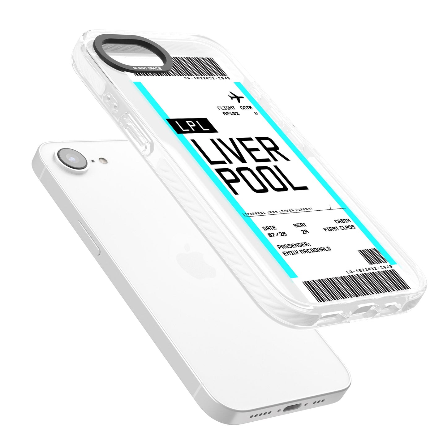 Personalised Liverpool Boarding Pass