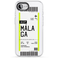 Personalised Málaga Boarding Pass