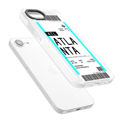 Personalisierte Atlanta-Bordkarte