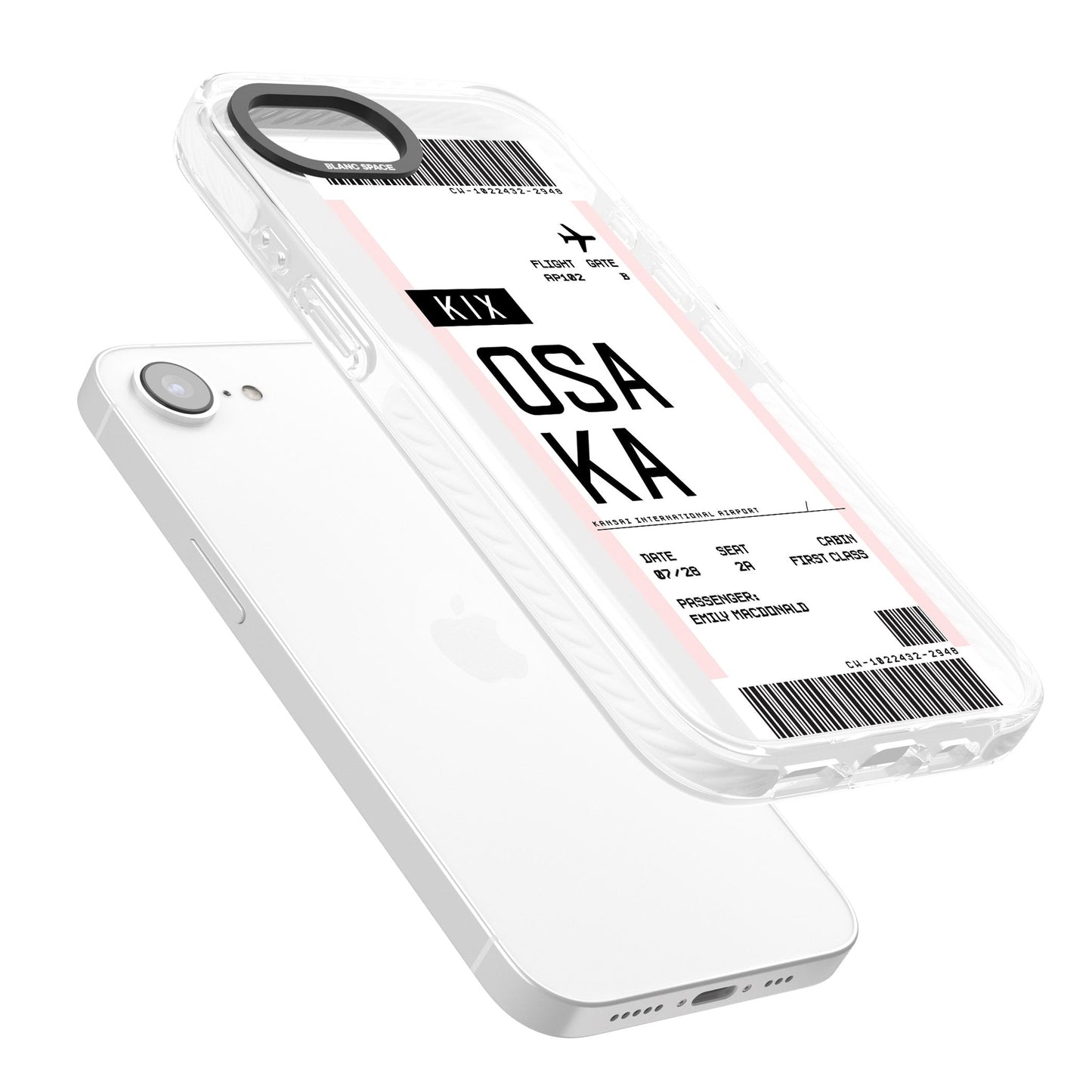 Personalised Osaka Boarding Pass