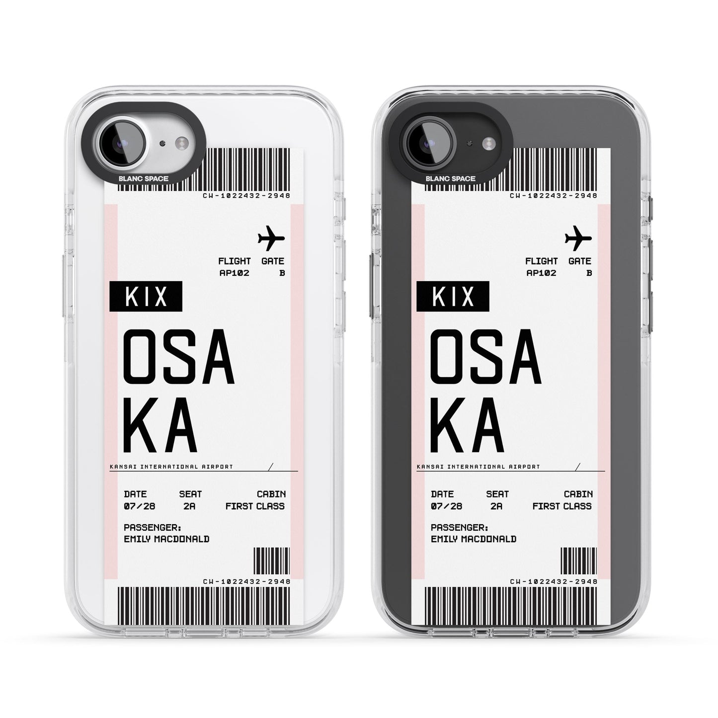Personalised Osaka Boarding Pass