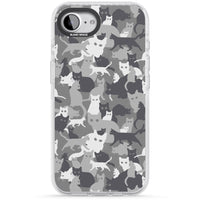 Dunkelgraue Katzentarnung