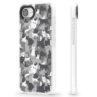 Dunkelgraue Katzentarnung