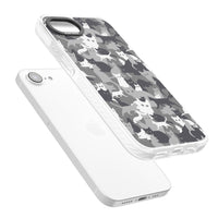 Dunkelgraue Katzentarnung