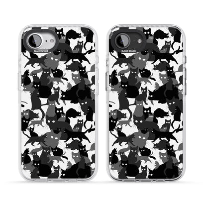 Black & White Cat Camouflage
