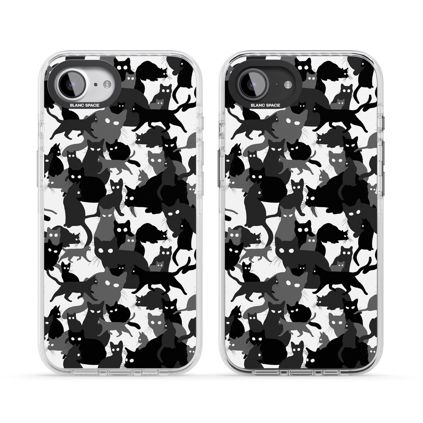 Black & White Cat Camouflage