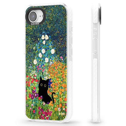 Cat in Klimt's Garden