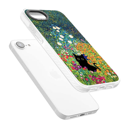 Cat in Klimt's Garden