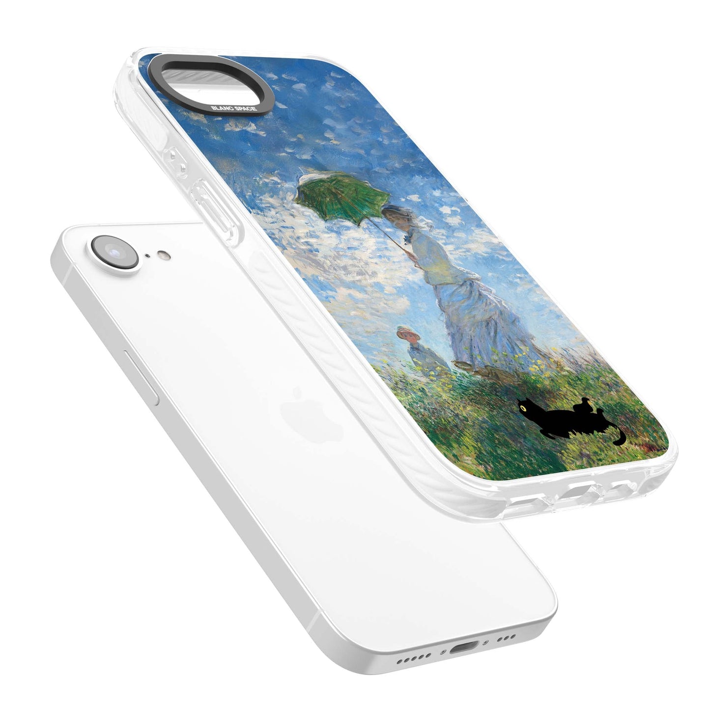 Cat with Monet's Parasol Lady