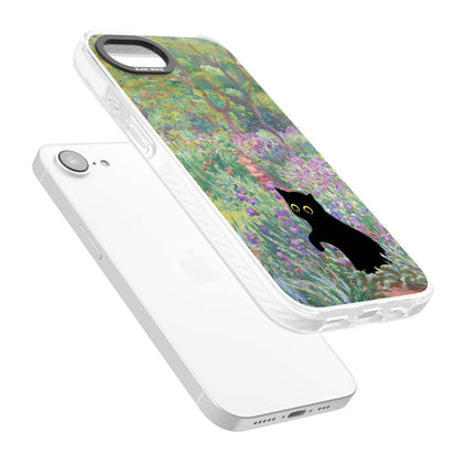 Cat in Monet's Giverny Garden