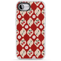Vintage Cherry Diamond Pattern