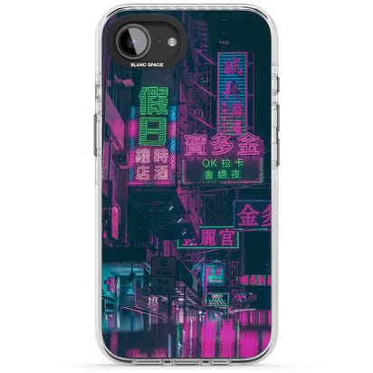 Bande nocturne au néon