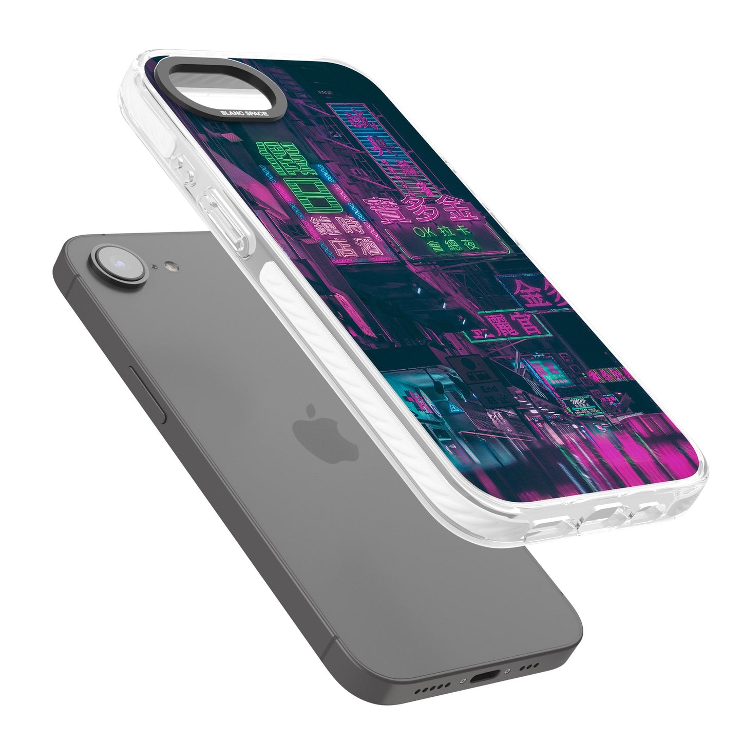 Bande nocturne au néon