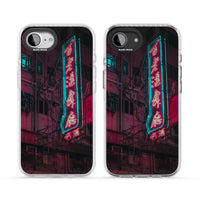 Neon-Kanji-Stadtbild