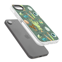 Motif expérimental de dessin animé pour Halloween