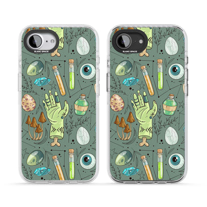 Motif expérimental de dessin animé pour Halloween