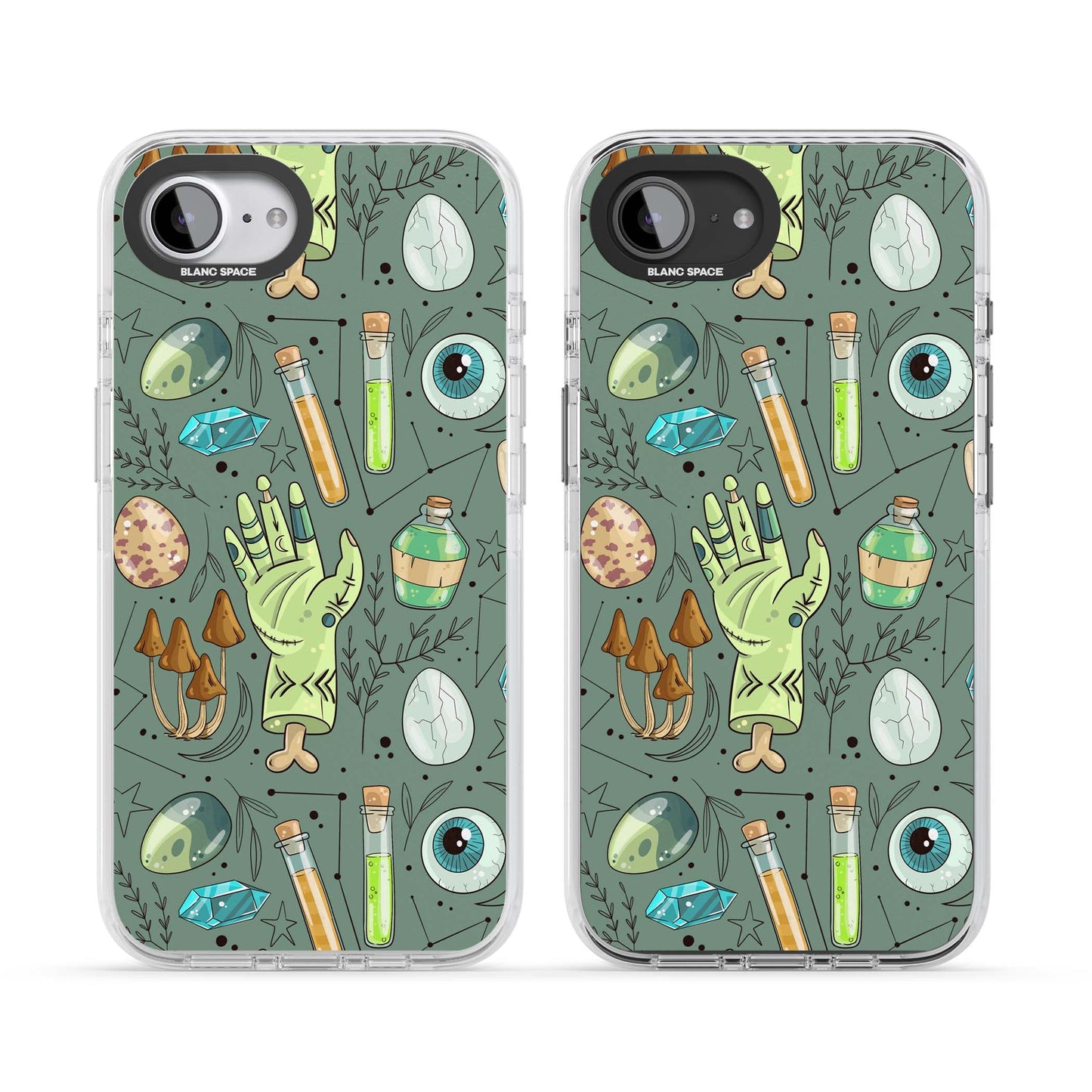 Motif expérimental de dessin animé pour Halloween