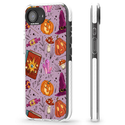 Witchy Cartoon Halloween Pattern