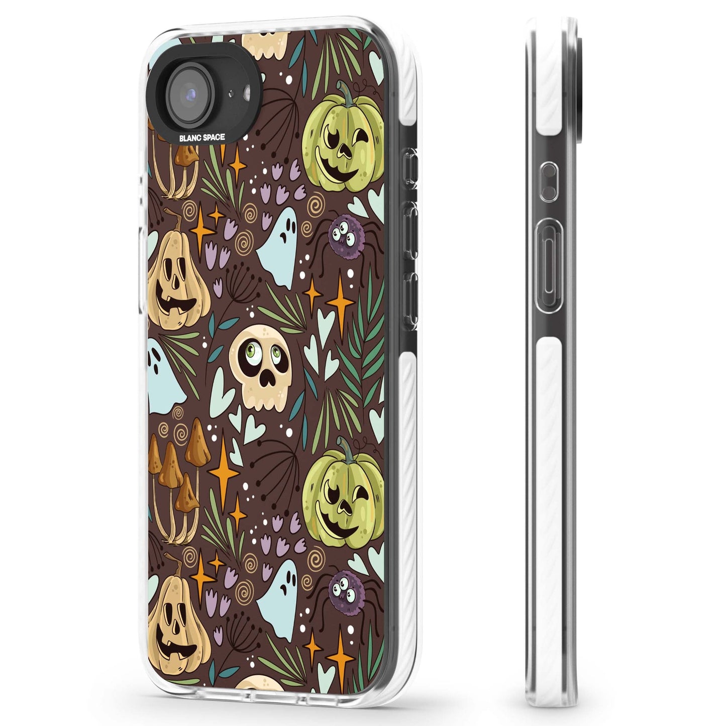 Goblincore Cartoon Halloween Pattern