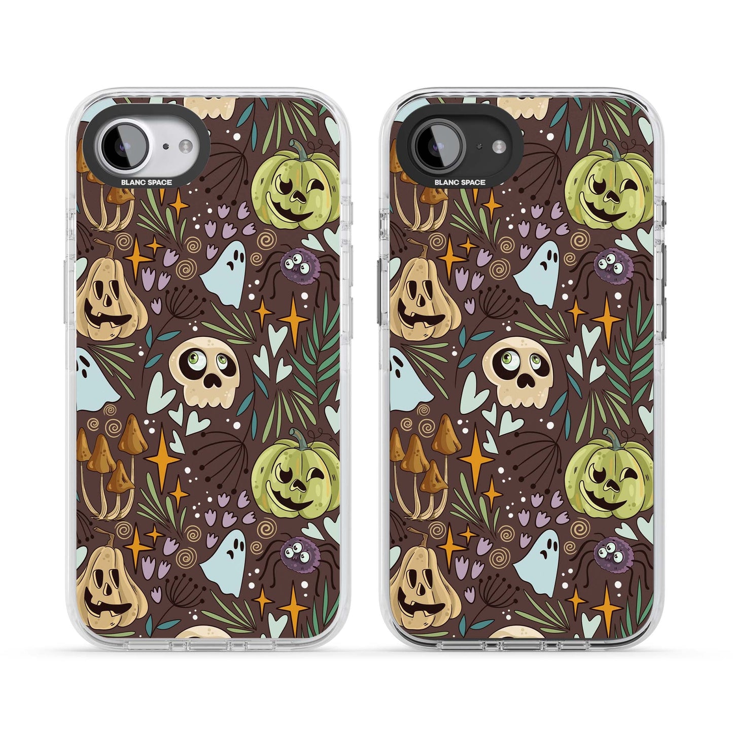 Goblincore Cartoon Halloween Pattern