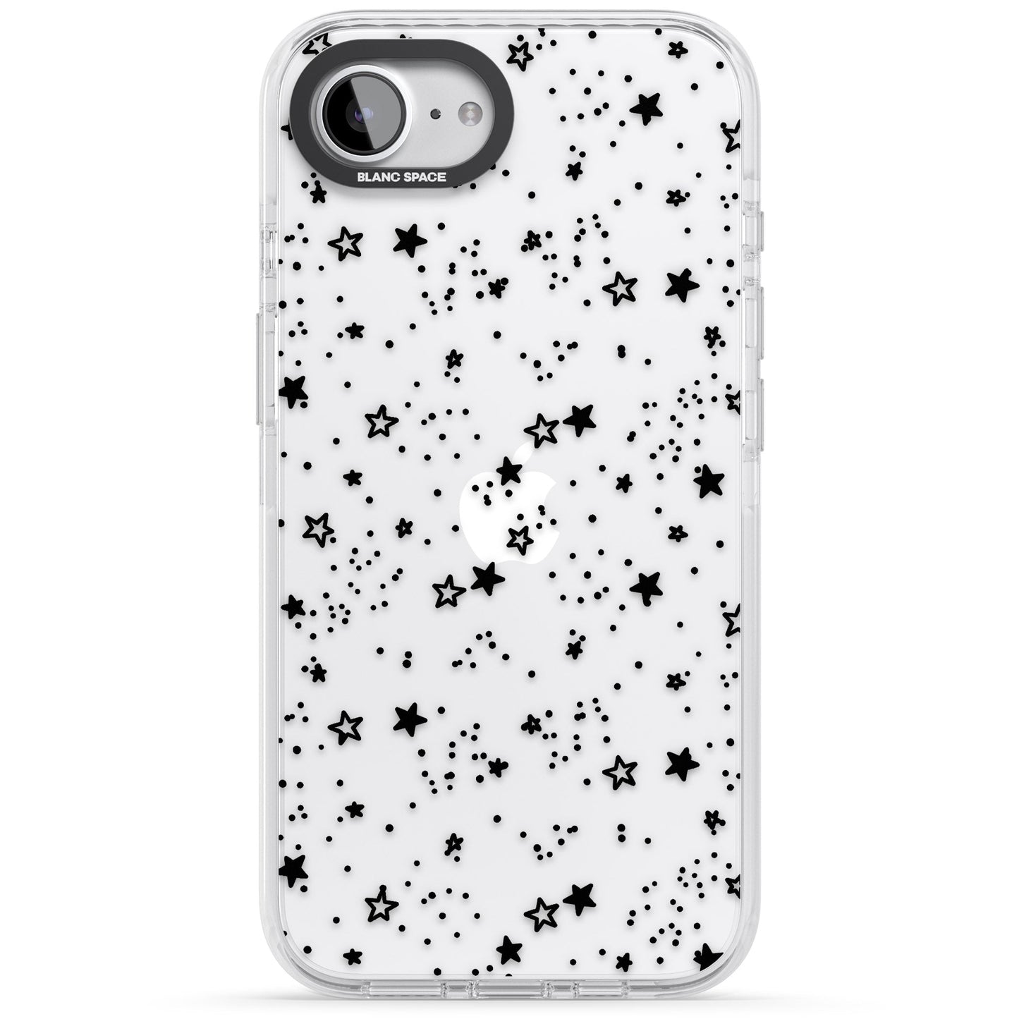 Schwarzer Sterngesprenkel