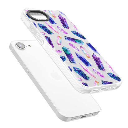 Iridescent Prism Crystals