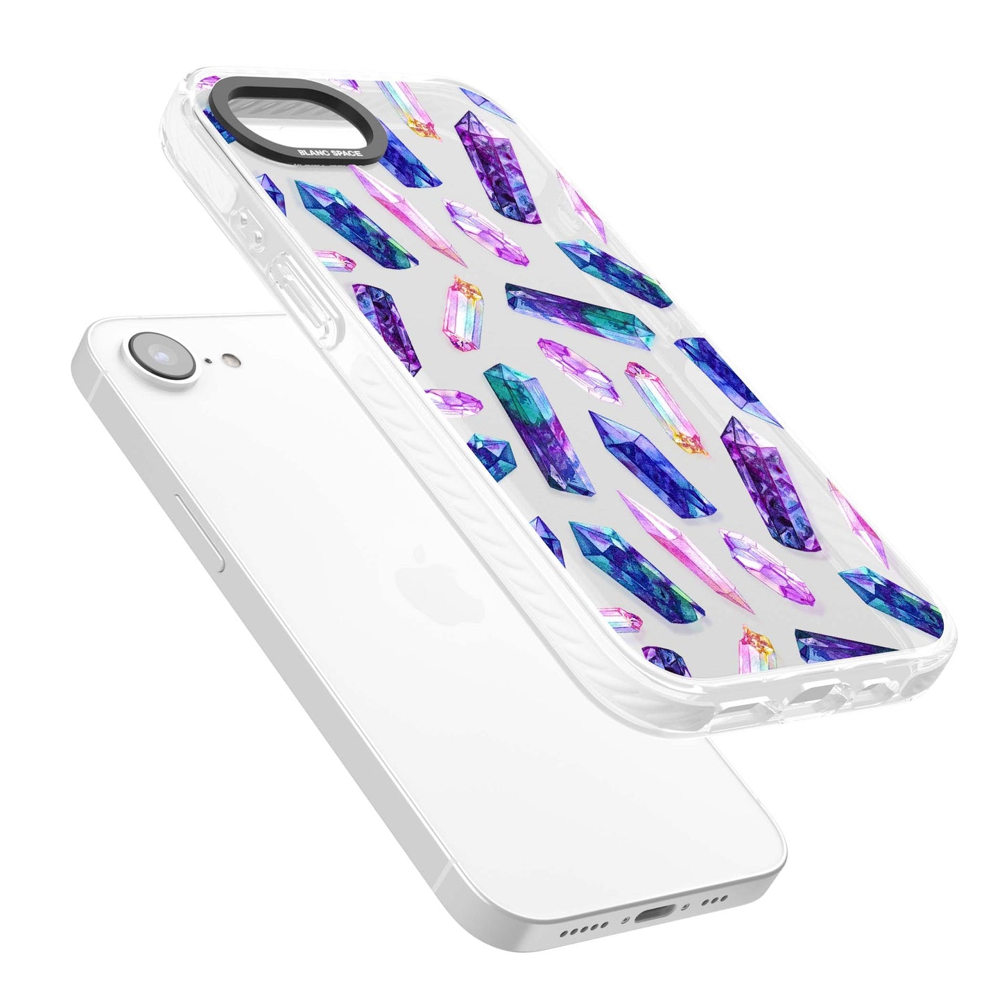 Iridescent Prism Crystals