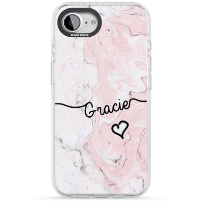 Personalised Pink Marble