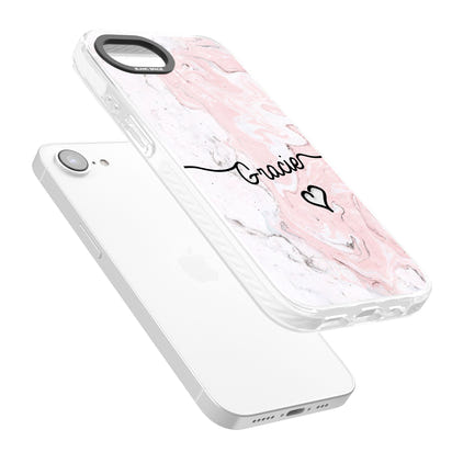 Personalised Pink Marble