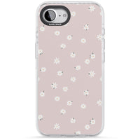 Painted Daises On Pink