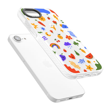 Quirky Cute Icon Pattern