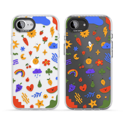 Quirky Cute Icon Pattern