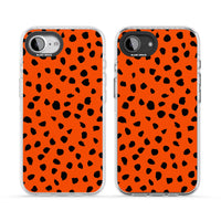 Fetter roter Punktdruck