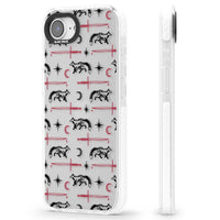 Motif renard et lame