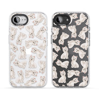 Motif de chien Westie