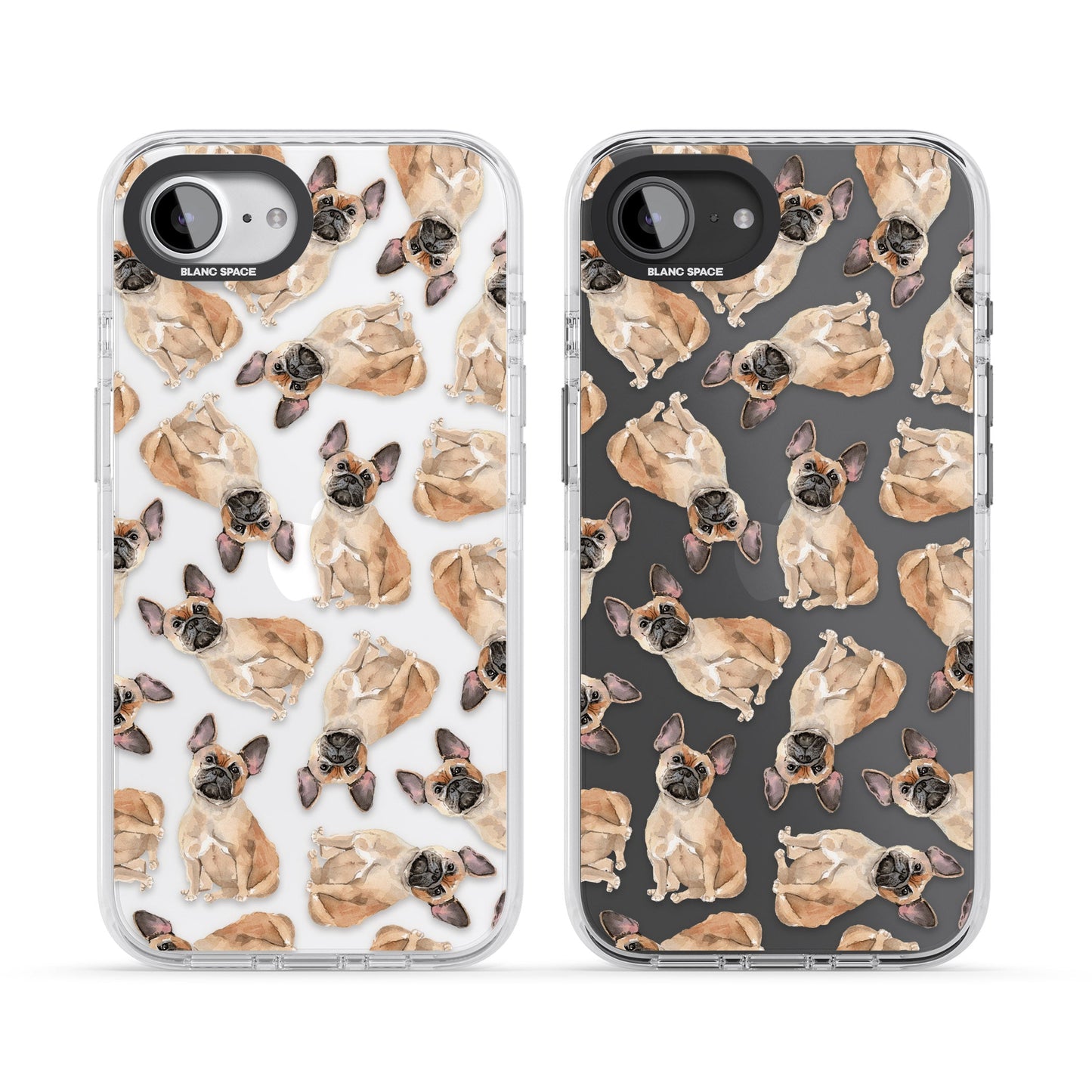 French Bulldog Watercolour Pattern