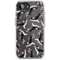 Border Collie Pattern Watercolour