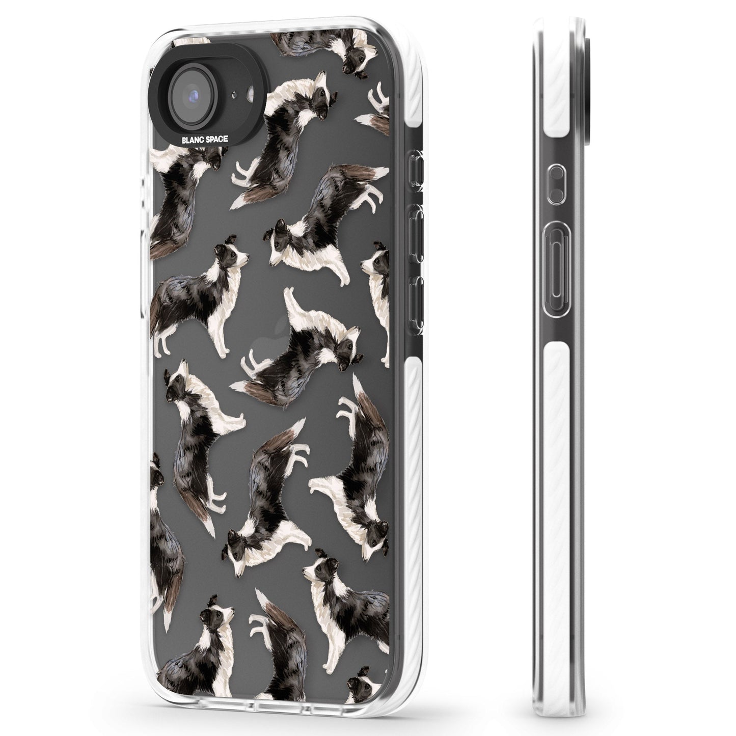 Border Collie Pattern Watercolour