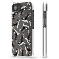 Border Collie Pattern Watercolour