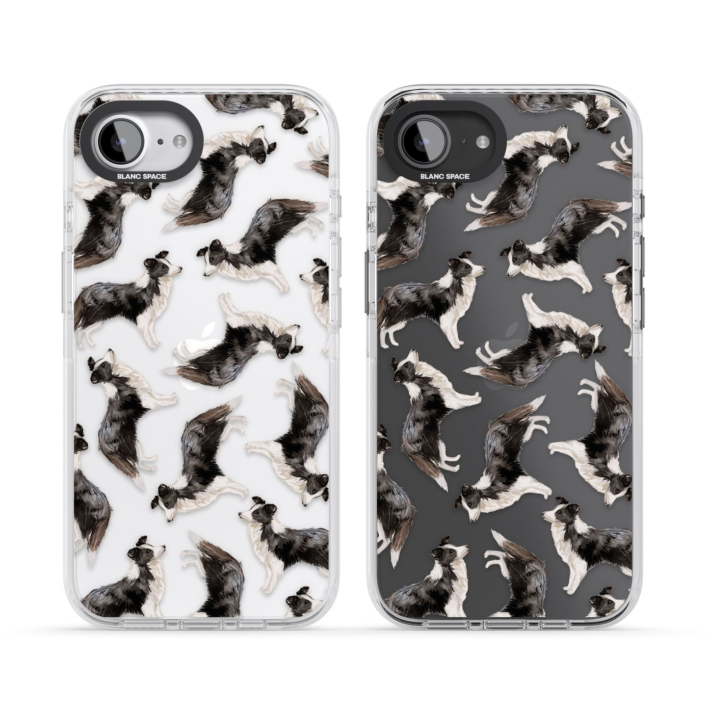 Border Collie Pattern Watercolour